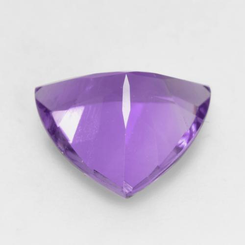 Ametista violeta natural 1,33ct, trillion, VVS-VS