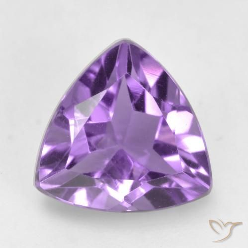 1.56ct Natural Violeta médio Ametista, Trilhão, VVS-VS