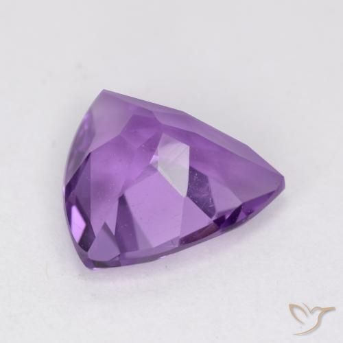 Ametista Violeta Púrpura Profundo Natural 1.68ct, Trilhão, VS