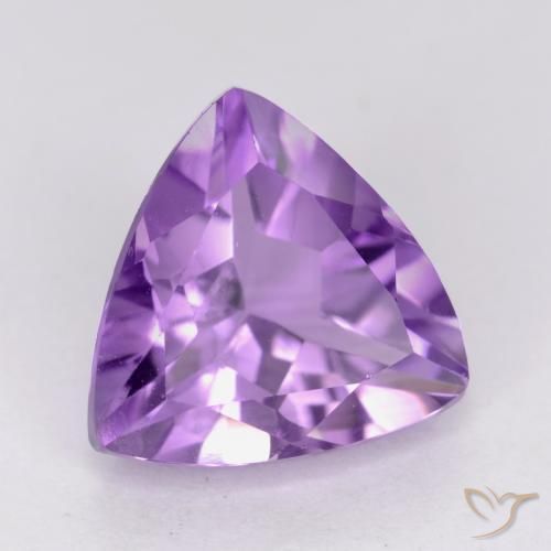 Ametista Violeta médio Natural 2.07ct, Trilhão, VS