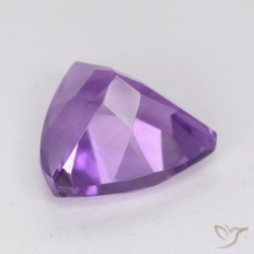 Ametista Violeta médio Natural 2.07ct, Trilhão, VS