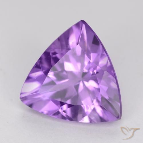 Ametista Violeta Profundo Natural 2.10ct, Trilhão, VS