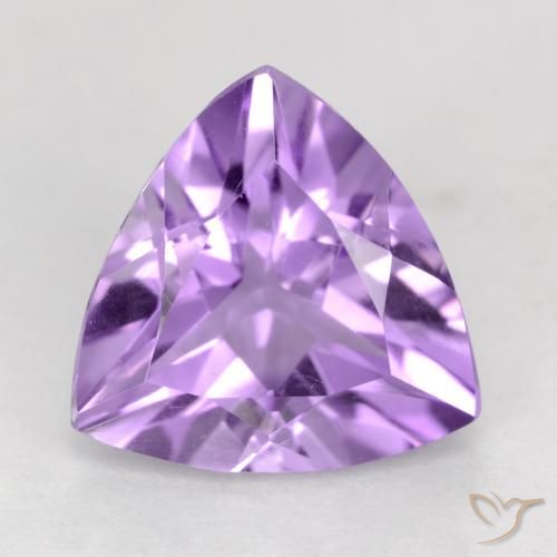 2.18ct Natural Violeta rosado Ametista, Trilhão, VVS-VS