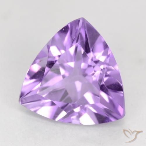 Ametista Violeta rosado Natural 2.18ct, Trilhão, VVS-VS