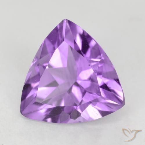 Ametista Violeta Púrpura Profundo Natural 1.99ct, Trilhão, VVS-VS