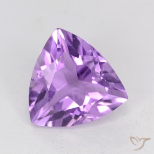 2.08ct Natural Violeta médio Ametista, Trilhão, VS