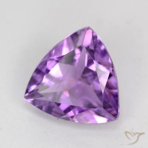 Ametista Violeta Púrpura Profundo Natural 2.06ct, Trilhão, VS