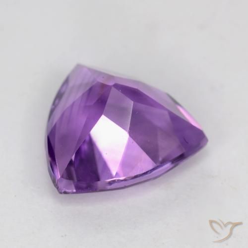 Ametista Violeta Púrpura Profundo Natural 2.06ct, Trilhão, VS