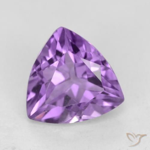 2.33ct Natural Violeta médio Ametista, Trilhão, VVS-VS