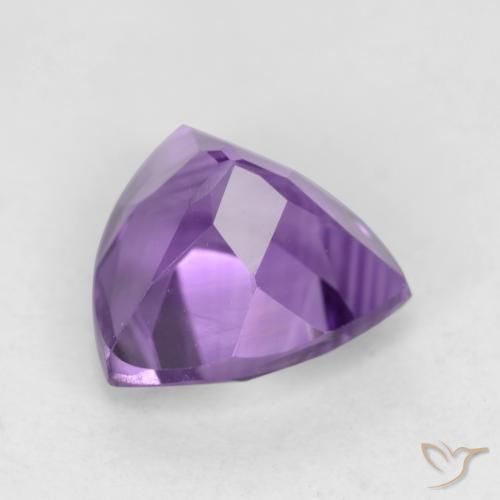 Ametista Violeta médio Natural 2.33ct, Trilhão, VVS-VS