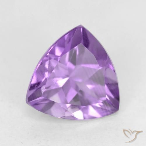 Ametista Violeta rosado Natural 2.26ct, Trilhão, VVS-VS