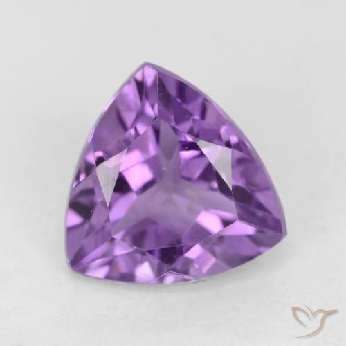 2.34ct Natural Violeta médio Ametista, Trilhão, VVS-VS