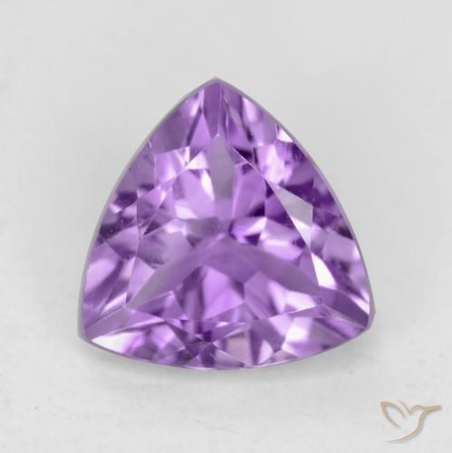 2.19ct Natural Violeta médio Ametista, Trilhão, VVS-VS