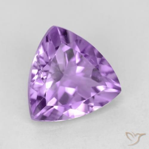 Ametista Violeta médio Natural 2.19ct, Trilhão, VVS-VS