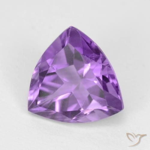 Ametista Violeta médio Natural 2.33ct, Trilhão, VVS-VS