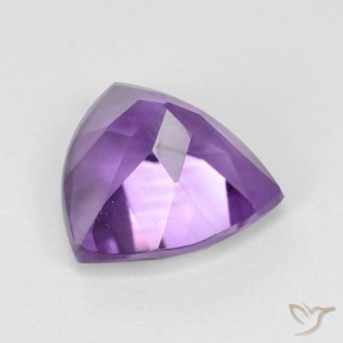 Ametista Violeta médio Natural 2.33ct, Trilhão, VVS-VS