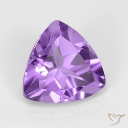 Ametista Violeta Profundo Natural 2.12ct, Trilhão, VVS-VS