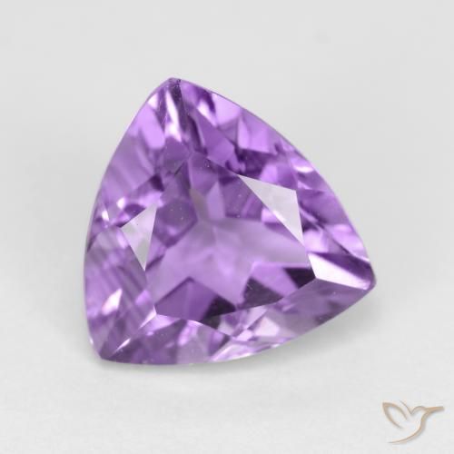 Ametista Violeta médio Natural 2.30ct, Trilhão, VVS-VS