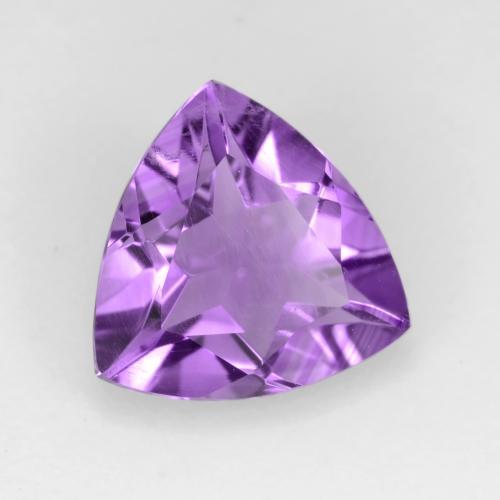 Ametista Violeta Púrpura Médio Natural 1.87ct, Trilhão, VS