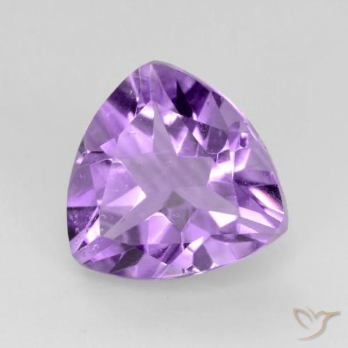 Ametista Violeta Púrpura Médio Natural 2.23ct, Trilhão, VS