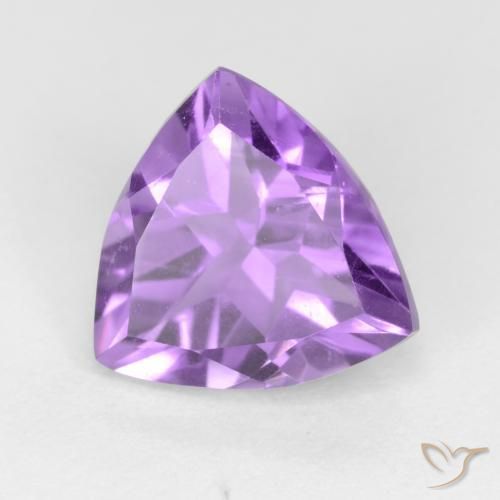 Ametista Violeta Púrpura Profundo Natural 2.25ct, Trilhão, VVS-VS