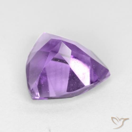Ametista Violeta Púrpura Profundo Natural 2.25ct, Trilhão, VVS-VS