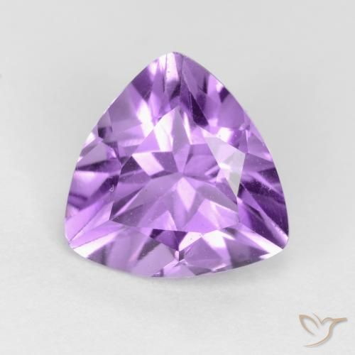 1.99ct Natural Violeta Púrpura Ametista, Trilhão, VVS-VS