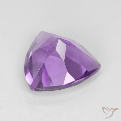 Ametista Violeta Púrpura Natural 1.99ct, Trilhão, VVS-VS