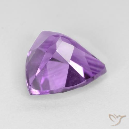 Ametista Violeta Púrpura Profundo Natural 2.19ct, Trilhão, VVS-VS