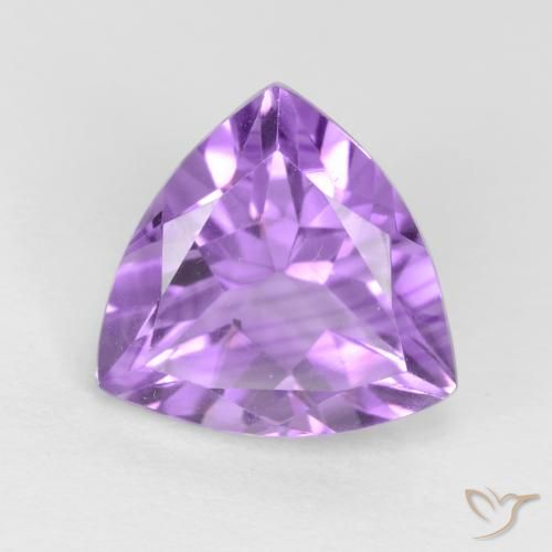 2.32ct Natural Violeta médio Ametista, Trilhão, VVS-VS