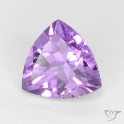 Ametista Violeta médio Natural 2.32ct, Trilhão, VVS-VS