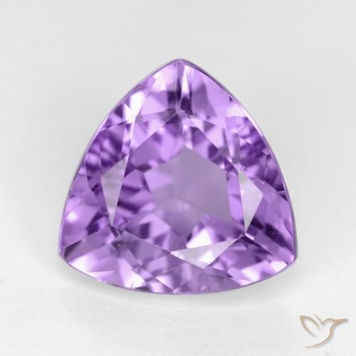 2.94ct Natural Violeta Profundo Ametista, Trilhão, VS