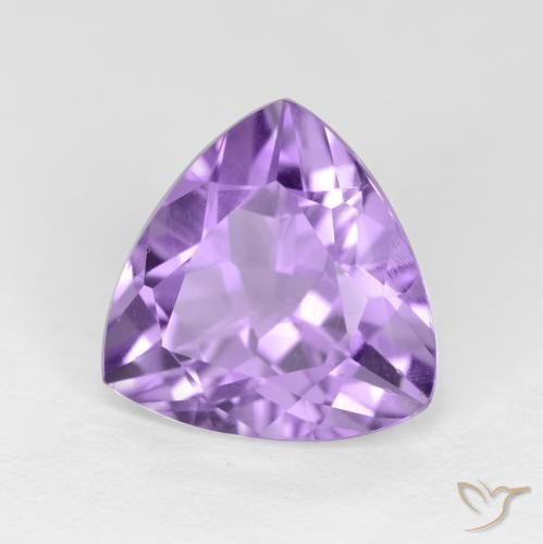 Ametista Violeta médio Natural 2.81ct, Trilhão, VS