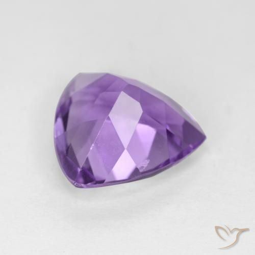 Ametista Violeta médio Natural 2.81ct, Trilhão, VS