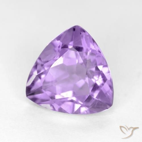 Ametista Violeta rosado Natural 2.85ct, Trilhão, VS