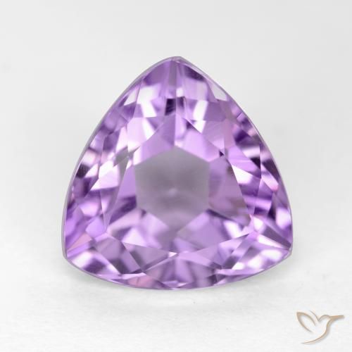 3.14ct Natural Violeta médio Ametista, Trilhão, VS