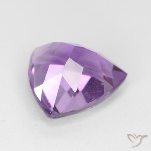 Ametista Violeta médio Natural 3.03ct, Trilhão, VS