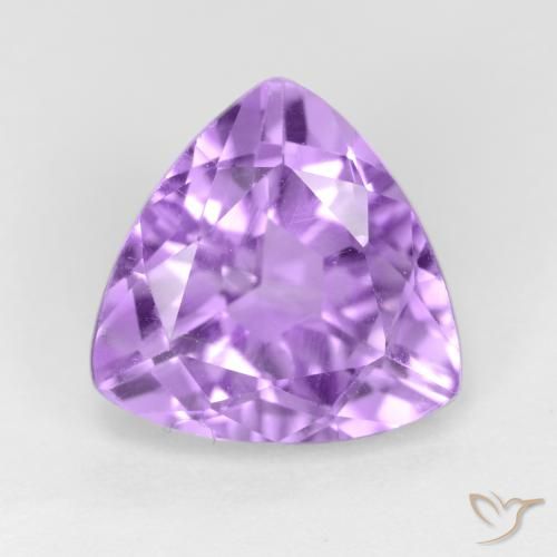 2.91ct Natural Violeta claro Ametista, Trilhão, VS