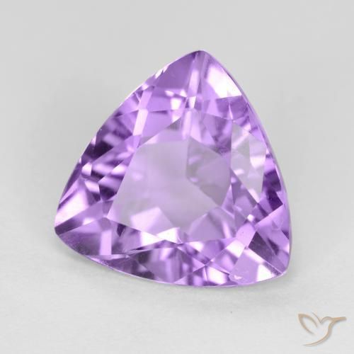 Ametista Violeta rosado Natural 2.62ct, Trilhão, VS