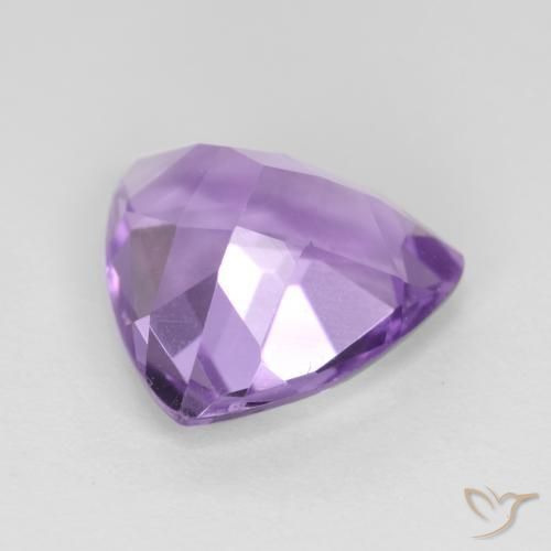 Ametista Violeta rosado Natural 2.62ct, Trilhão, VS