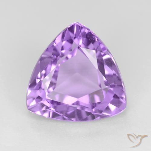 2.91ct Natural Violeta médio Ametista, Trilhão, VS