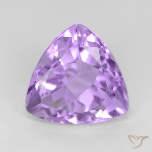 3.02ct Natural Violeta médio Ametista, Trilhão, VS