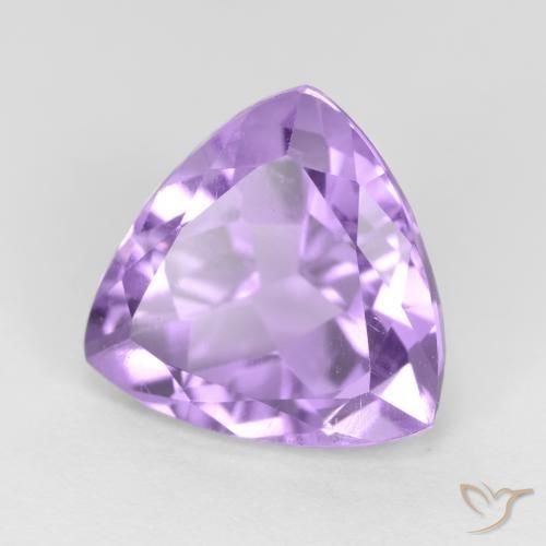Ametista Violeta médio Natural 3.02ct, Trilhão, VS