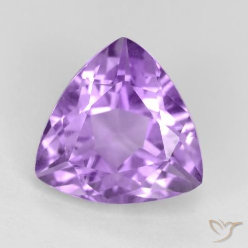 3.01ct Natural Violeta médio Ametista, Trilhão, VS