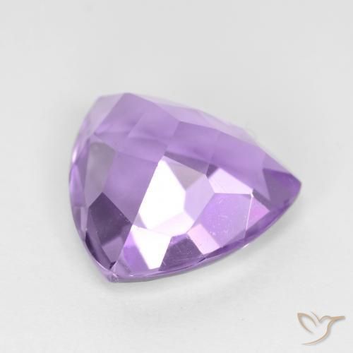 Ametista Violeta médio Natural 2.97ct, Trilhão, VS