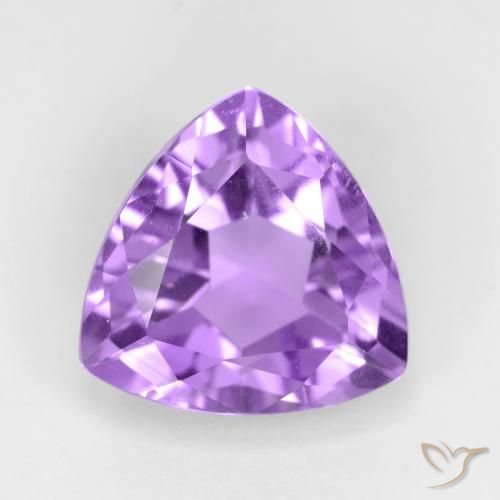 3.13ct Natural Violeta Intenso Ametista, Trilhão, VS