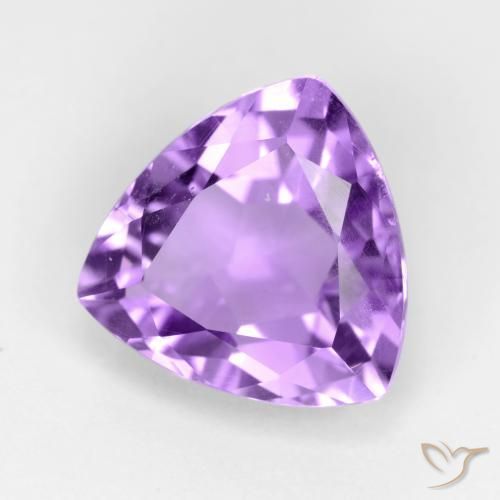 Ametista Violeta Intenso Natural 3.13ct, Trilhão, VS