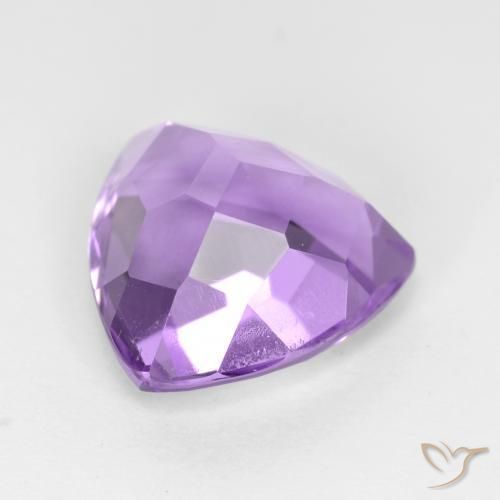 Ametista Violeta Intenso Natural 3.13ct, Trilhão, VS