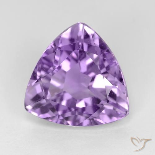 2.85ct Natural Violeta Profundo Ametista, Trilhão, VS