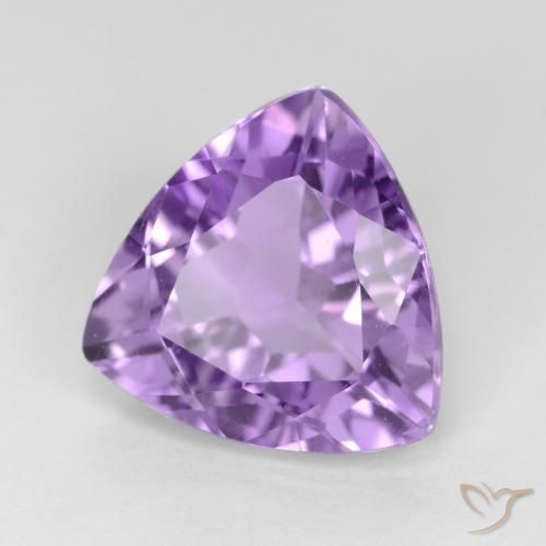 Ametista Violeta Profundo Natural 2.85ct, Trilhão, VS